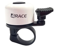 zvonek 4RACE mini bÃ­lÃ½ na kartÄ›
