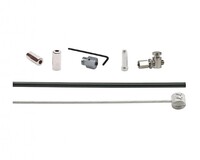 Lanko brzdové XLC BR-X95 1700/2250mm sada pro bubnovou brzdu černá