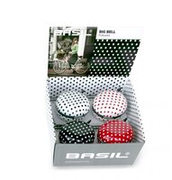 zvonek BASIL BIG BELL Polkadot box mix 4 kusy