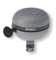 zvonek BASIL NOIR BELL Polkadot stÅ™Ã­brnÃ½