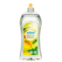 prostÅ™edek na nÃ¡dobÃ­ citron & limeta SODASAN 1000ml