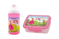 set R&B box a lahev Princezna a jednoroÅ¾ec 500ml