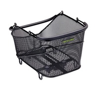 koš nosičový Racktime Baskit Trunk 12l drátěný černý vč. snapit adaptéru