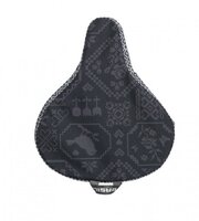 potah na sedlo BASIL Bohéme-Saddle Cover tm. šedý