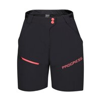 kalhoty krátké dámské Progress GENIA BIKE SHORTS černé