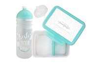 set R&B box a lahev FRESH 2v1 tyrkysovÃ¡ 700ml