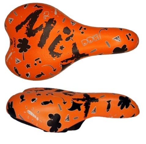 sedlo dětské DDK D207C oranžové
