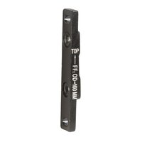 adaptér kotoučové brzdy  přední Flat Mount 160mm servisní balení