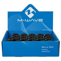 zvonek M-Wave mini černý 20ks