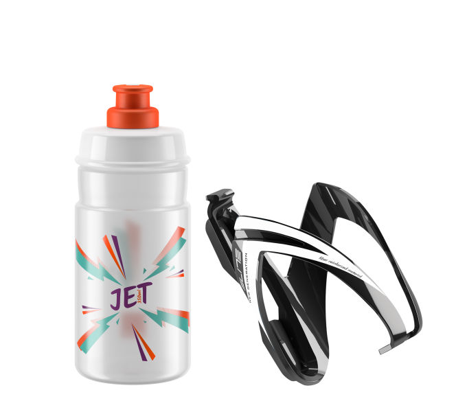 set ELITE KIT CEO Jet 350 ml + košík čirá/oranžová