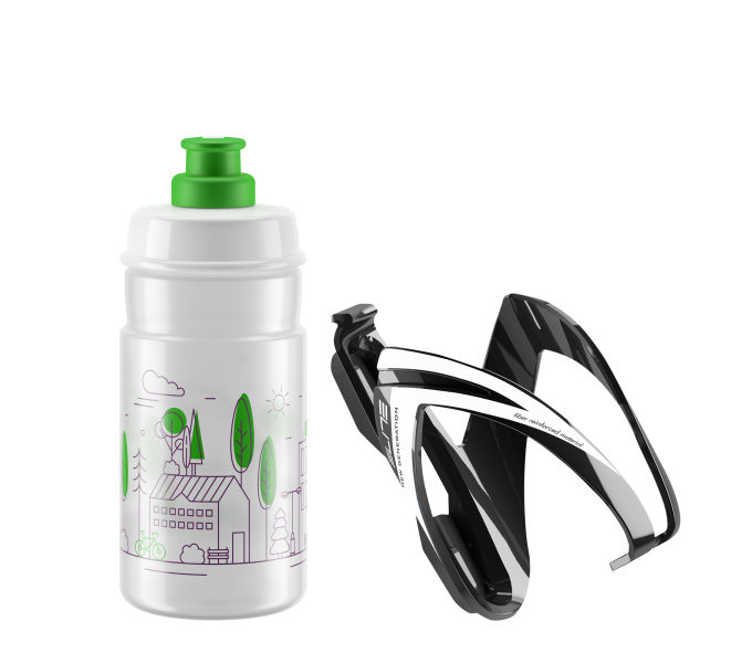 set ELITE KIT CEO Jet 350 ml + košík čirá/zelená