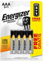 Energizer Alkaline Power AAA 3+1 zdarma