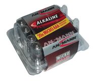 baterie Ansmann alkalické AAA 20ks