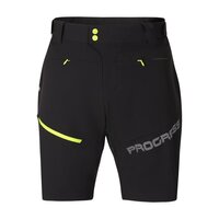 kalhoty krátké pánské Progress BOE SHORTS cyklystické černé