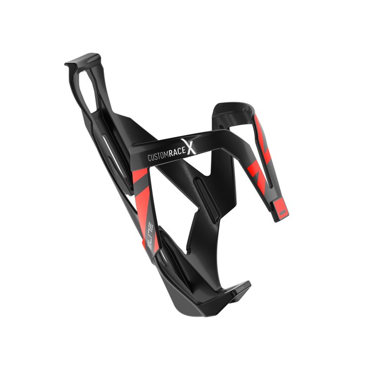 košík ELITE Custom Race X lesklý černo-červený