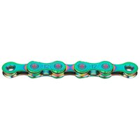 řetěz KMC X12 aurora green 126čl. BOX