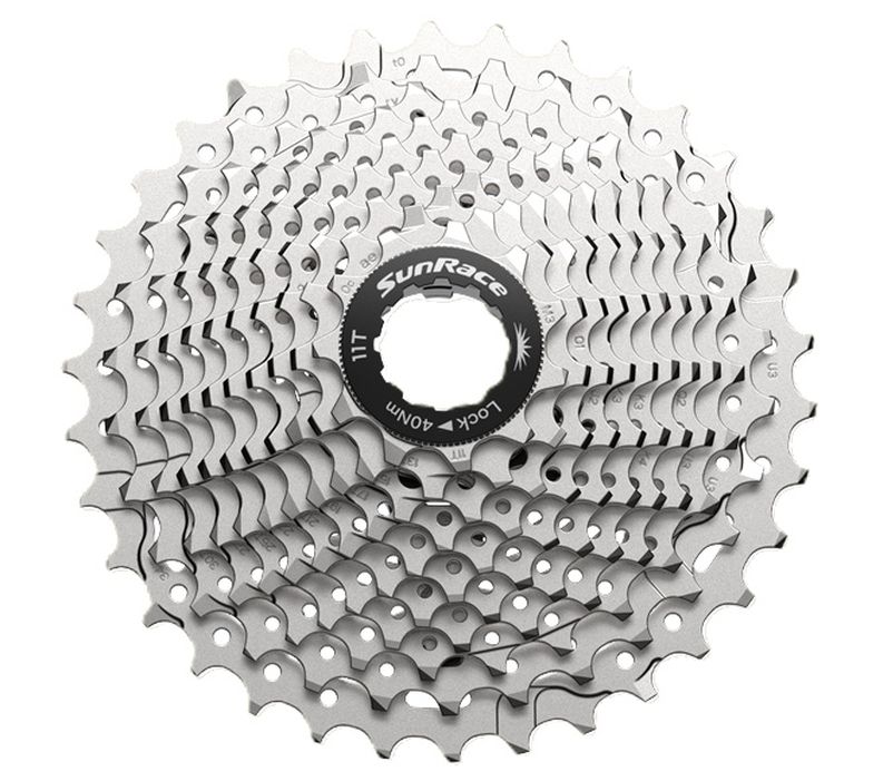 kazeta SunRace CSRX11EAV 11 11-34z GRAVEL METALLIC