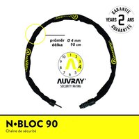 zámek Auvray N-Bloc 4x900mm kódový