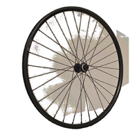kolo zapletené 622 přední, náboj TC 500 15B, TOP DISC , 32 děr černé
