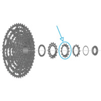 pastorek Shimano CS-LG600 13z.