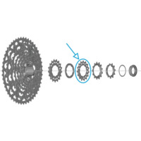 pastorek Shimano CS-LG700 15z.