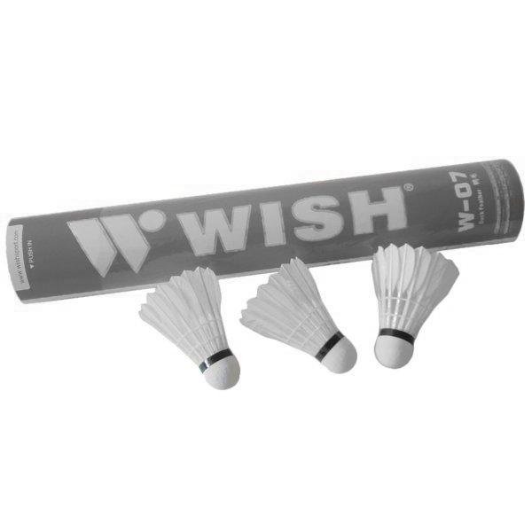 Míček badminton WISH -peří 805