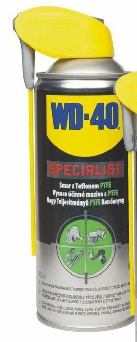 mazivo - olej WD40, sprej PTFE specialist 400ml