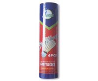 Míček badmintonový peří bílé - TUBA6
