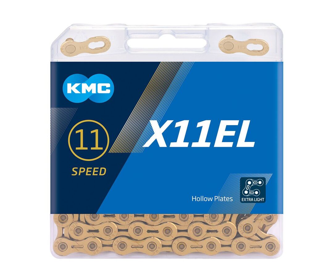 řetěz KMC X11 EL GOLD BOX 11 kolo