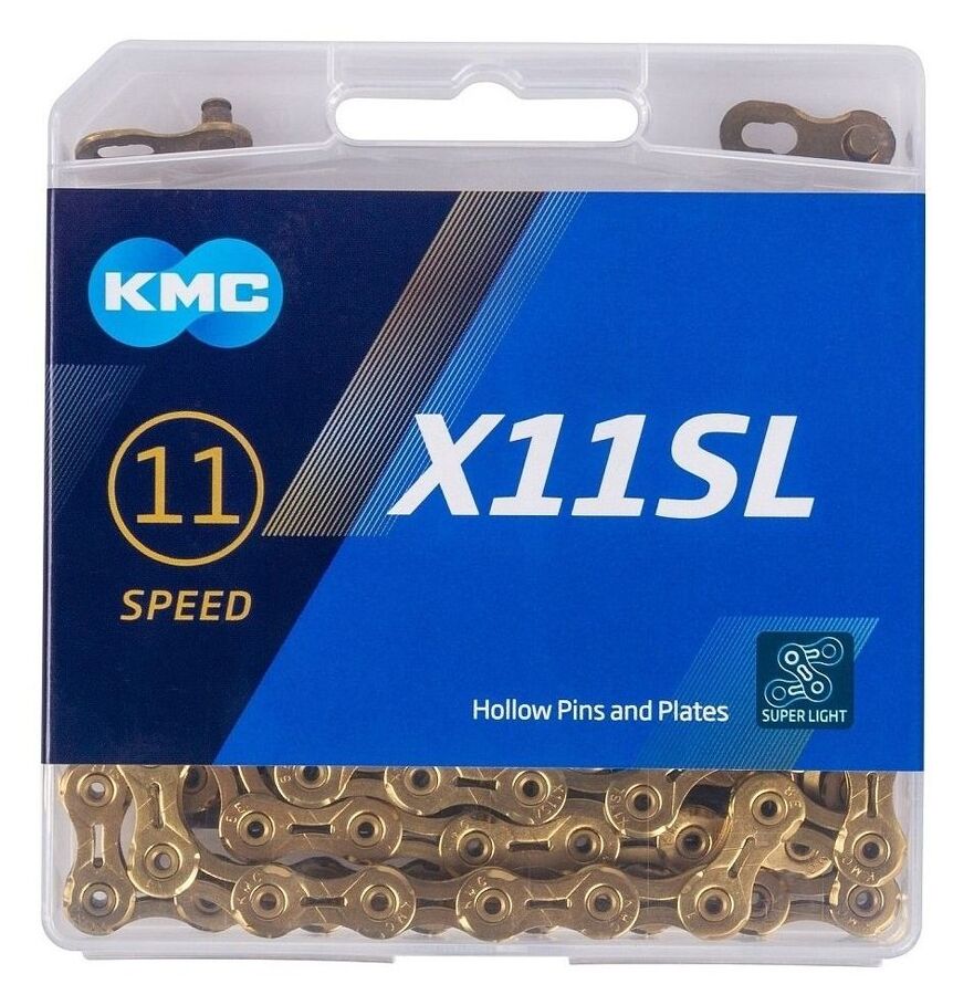 řetěz KMC X11 SL GOLD BOX 11 kolo