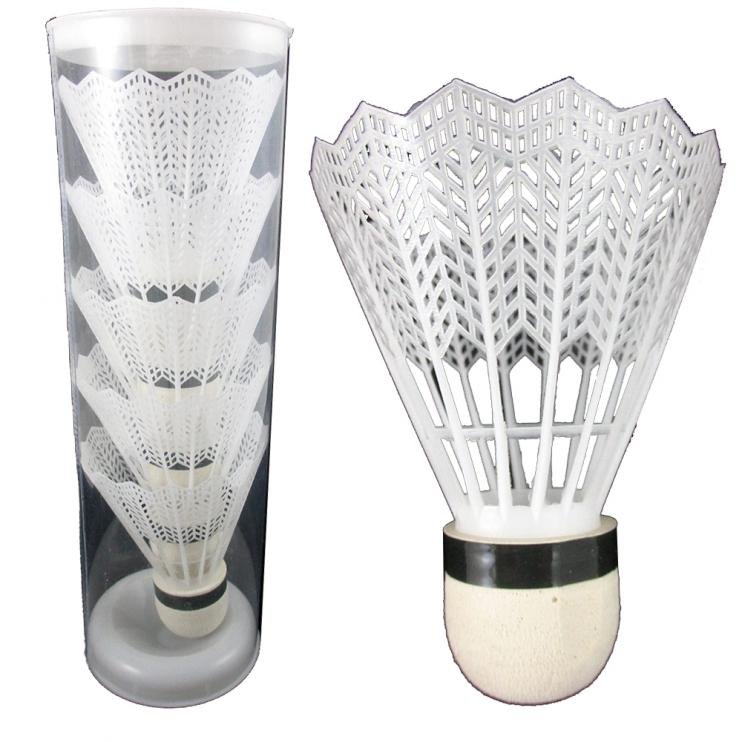 Míček badminton TUBA 6ks 2710B - bílý