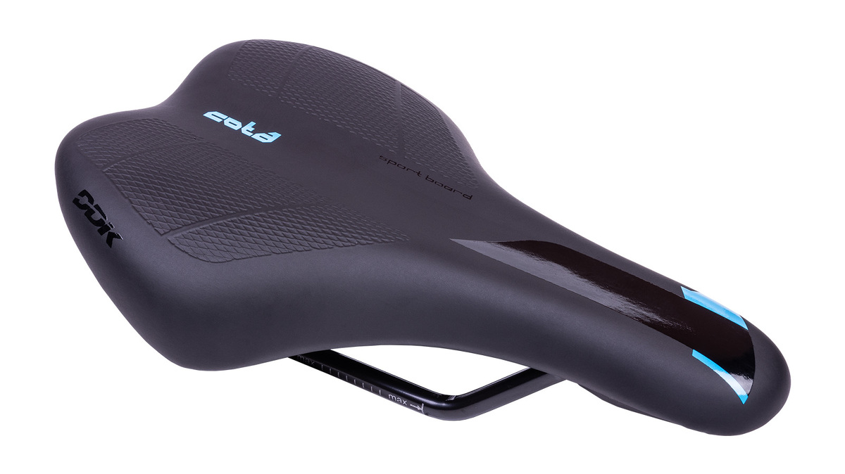 sedlo DDK F20 SEMI PU černo-modré