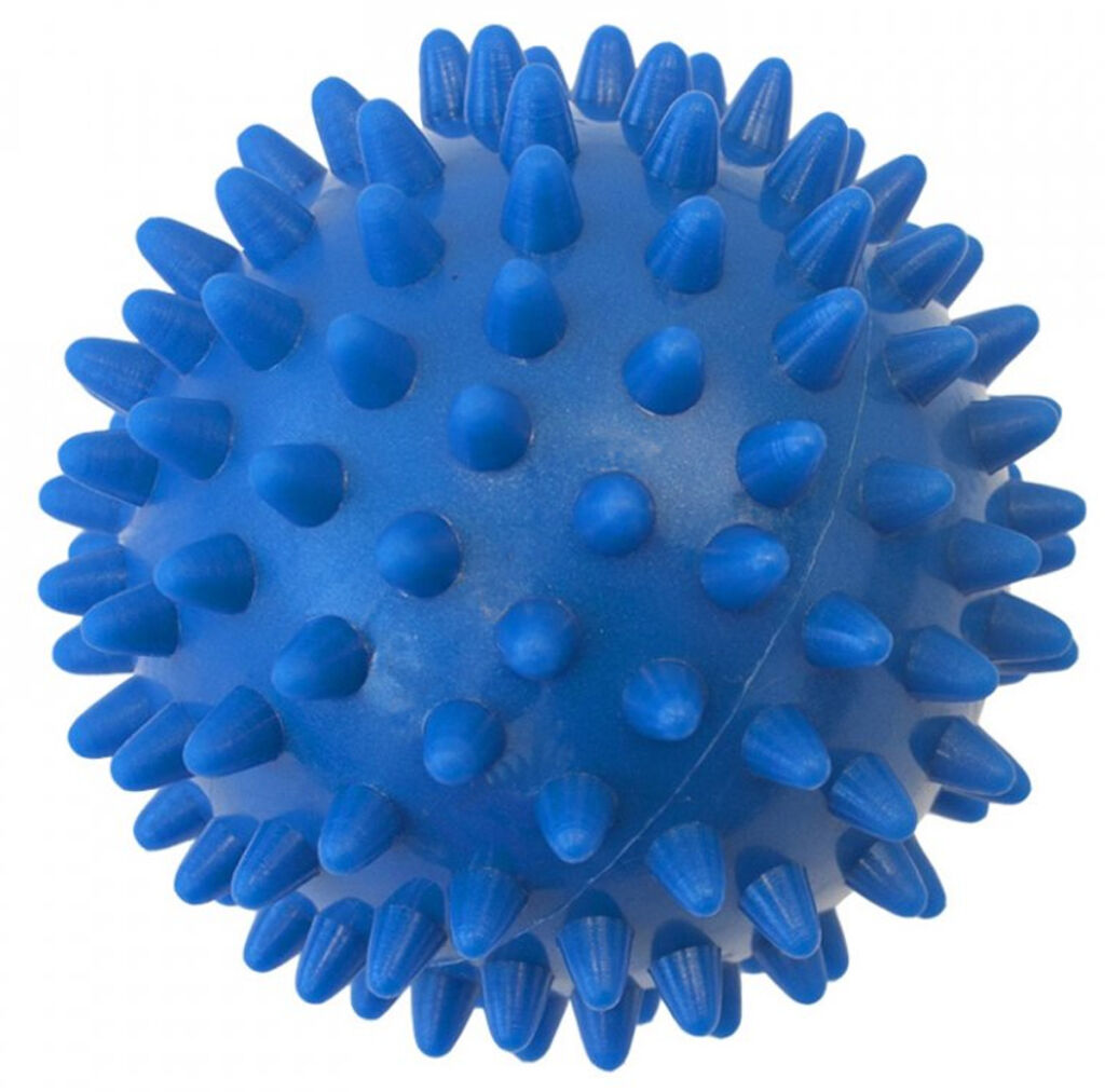 Masážní míček 9 cm modrý