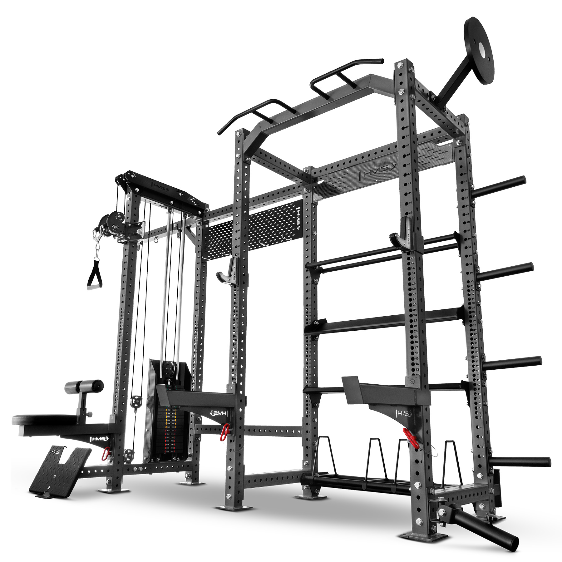 MultifunkÄnÃ­ Power Rack s kladkou HMS XENTRYON