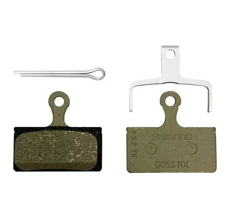 brzdové destičky SHIMANO G05S-RX polymer, nebalené