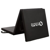 Skládací žíněnka HMS Premium MGS02 180x60x5 cm - černá