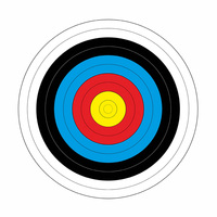 Terč Yate 80 cm - 10 ks