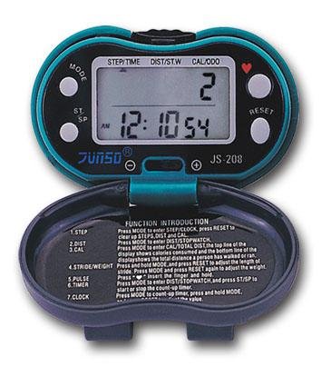 Krokoměr Junso + pulsmetr JS-208