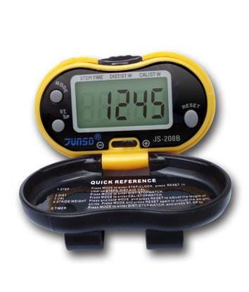 Krokoměr Junso + teploměr JS-208B