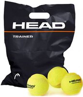 Tenisové míčky HEAD TRAINER 72ks - netlakové-trening