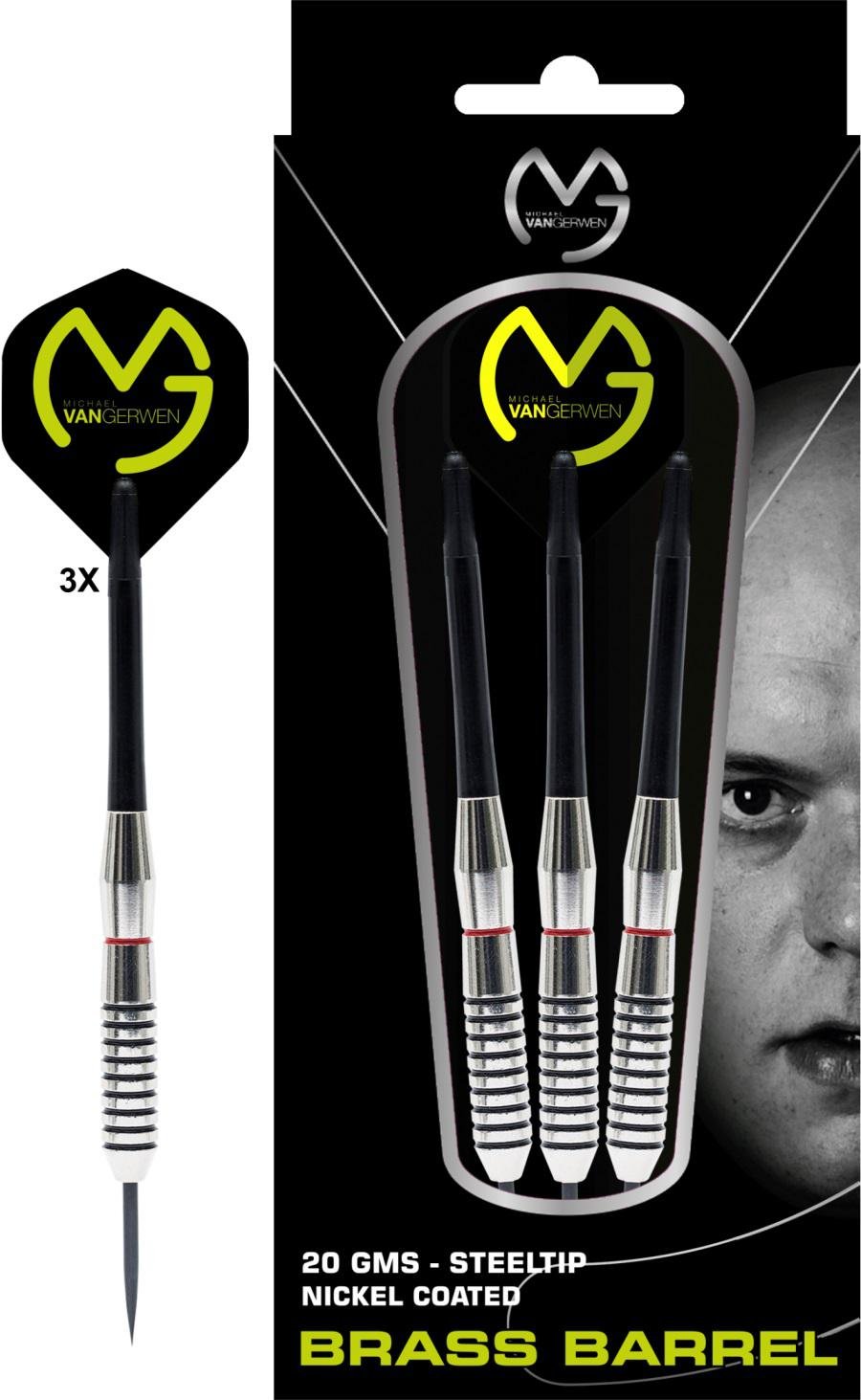 Šipky XQ MAX Steel Brass Michael van Gerwen 20g