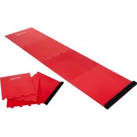 Skládací podložka/koberec na šipky XQ MAX PUZZLE 237 cm - červená