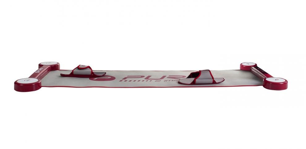 Posilovací klouzavá podložka Pure2Improve SLIDE MAT 140 cm