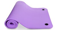 Karimatka na cvičení NBR YOGA MAT 185x80x1 cm s otvory na zavěšení