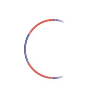 Kruh HULA HOOP SPARTAN 90 cm