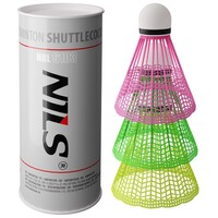 Badmintonové míčky NILS NBL6103 multicolor 3 ks