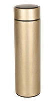Termoska 450 ml s teploměrem zlatá