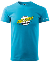 Tričko Artis Discgolf - tyrkysová XL