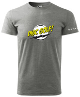 Tričko Artis Discgolf - šedý melír XXXL