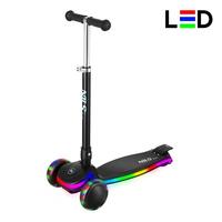 Dětská tříkolová koloběžka NILS Fun HLB1306 s LED deckem